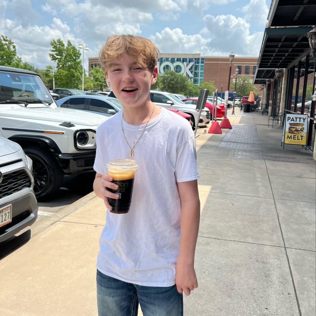 Joshua out for coffee